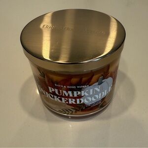 Bath & Body Works Pumpkin Snickerdoodle Candle